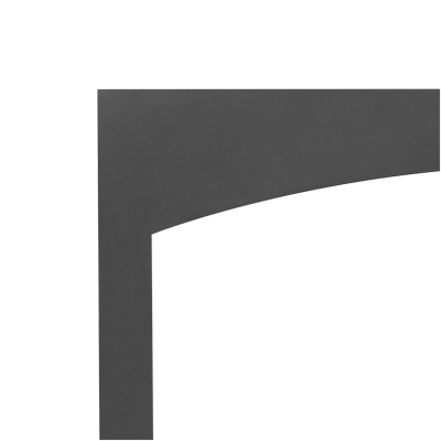 Napoleon Decorative Front - Black, Whitney Design WAX36BK