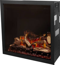 Napoleon Elevation™ X 36 Electric Fireplace with LCD Enhancement — product and configuration view