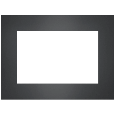 Napoleon Faceplate - Large 4-Sided, 5" Charcoal (for 4-Sided Backerplate) LCH4F4B3