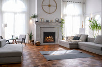 Napoleon Elevation™ X 36 Electric Fireplace with LCD Enhancement — installed room view