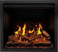 Napoleon Elevation™ X 36 Electric Fireplace with LCD Enhancement — product and configuration view