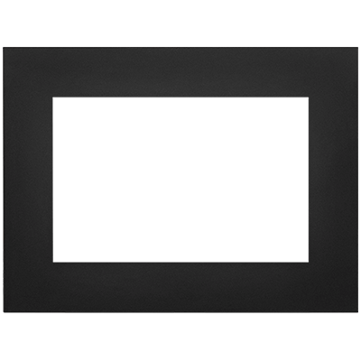 Napoleon Faceplate - Large 4-Sided, 5" Black (for 4-Sided Backerplate) LBK4F4B3