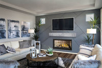 Napoleon Ascent™ Linear Premium 42 Direct Vent Fireplace — installed room view
