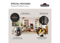 Napoleon Elora™ Direct Vent Stove — product and configuration view