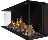 Napoleon Tall Bay Luxuria™ 50 Direct Vent Fireplace — product and configuration view