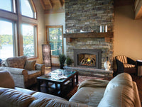 Napoleon Oakville™ X4 Gas Fireplace Insert — installed room view