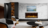 Napoleon Tall Vector™ 62 Direct Vent Fireplace — installed room view