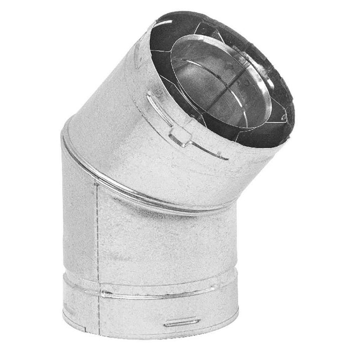 Napoleon Swivel Elbow - 45 degree, 4/7" (4 pack) 4D45L-BULK