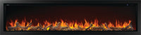 Napoleon Astound™ 96 Built-In Electric Fireplace — product and configuration view