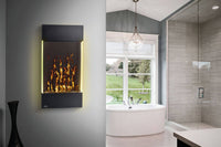 Napoleon Allure™ Vertical Prestige® 32 Electric Fireplace — installed room view