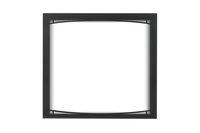 Decorative Front - Black, Zen Design for Altitude™ X 36