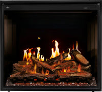 Napoleon Elevation™ X 36 Electric Fireplace with LCD Enhancement — product and configuration view