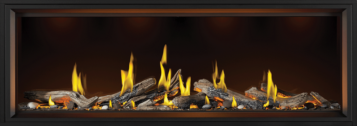 Napoleon Tall Vector™ 74 with Luminous Logs — product and configuration view