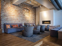 Napoleon Luxuria™ 50 Direct Vent Fireplace — installed room view