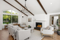 Napoleon Rosedale™ 3 Electric Fireplace Insert — installed room view