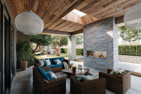 Napoleon Galaxy™ 74 Outdoor Fireplace — installed room view