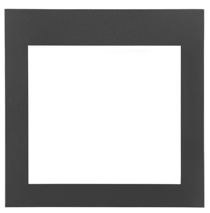 Clean Face Front - 3" Black with Safety Barrier for Ascent™ 36, X36, X70