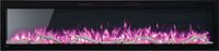 Napoleon Entice™ 72 Wall-Hanging Electric Fireplace — product and configuration view