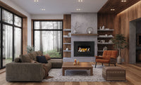 Napoleon Rosedale™ 2 Gas Insert — installed room view