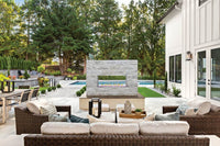 Napoleon Galaxy™ 50 Outdoor Fireplace — installed room view
