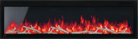 Napoleon Entice™ 60 Wall-Hanging Electric Fireplace — product and configuration view