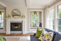 Napoleon Rosedale™ 2 Gas Insert — installed room view