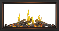 Napoleon Tall Linear Vector™ 50 See Through with Luminous Logs — product and configuration view