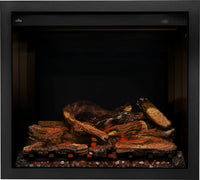 Napoleon Elevation™ X 36 Electric Fireplace with LCD Enhancement — product and configuration view