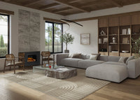 Napoleon Rosedale™ 3 Electric Fireplace Insert — installed room view