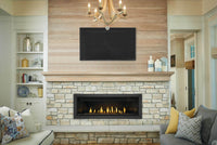 Napoleon Ascent™ Linear 56 Direct Vent Fireplace — installed room view
