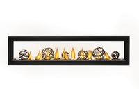 Napoleon Luxuria™ 74 See Through Direct Vent Fireplace — product and configuration view
