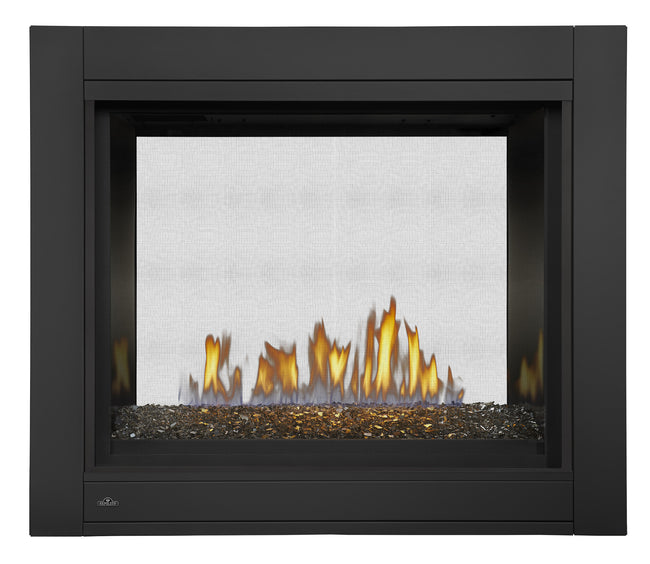 Napoleon Ascent™ Multi-View See Through Direct Vent Fireplace with Glass Embers