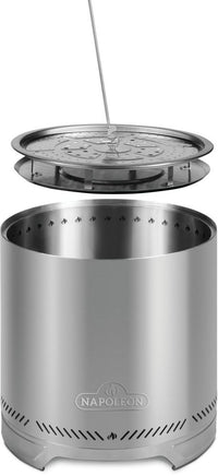 Napoleon Timberwolf® Smokeless Fire Pit — product and configuration view