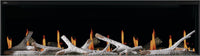 Napoleon Luminex 65 LCD Electric Linear Built-in Fireplace — product and configuration view