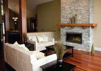 Napoleon Ascent™ Linear 42 Direct Vent Fireplace — installed room view
