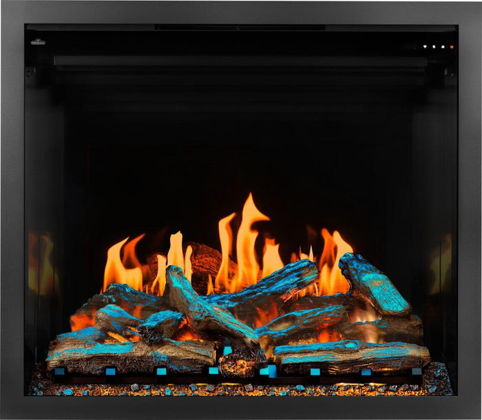 Napoleon Elevation™ X 42 Electric Fireplace with LCD Enhancement — product and configuration view