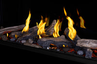 Napoleon Tall Bay Luxuria™ 50 Direct Vent Fireplace — product and configuration view