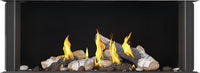 Napoleon Tall Bay Luxuria™ 50 Direct Vent Fireplace — product and configuration view