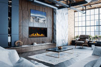 Napoleon Tall Vector™ 62 Direct Vent Fireplace — installed room view