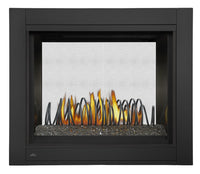 Napoleon Ascent™ Multi-View See Through Direct Vent Fireplace with Glass Embers — product and configuration view