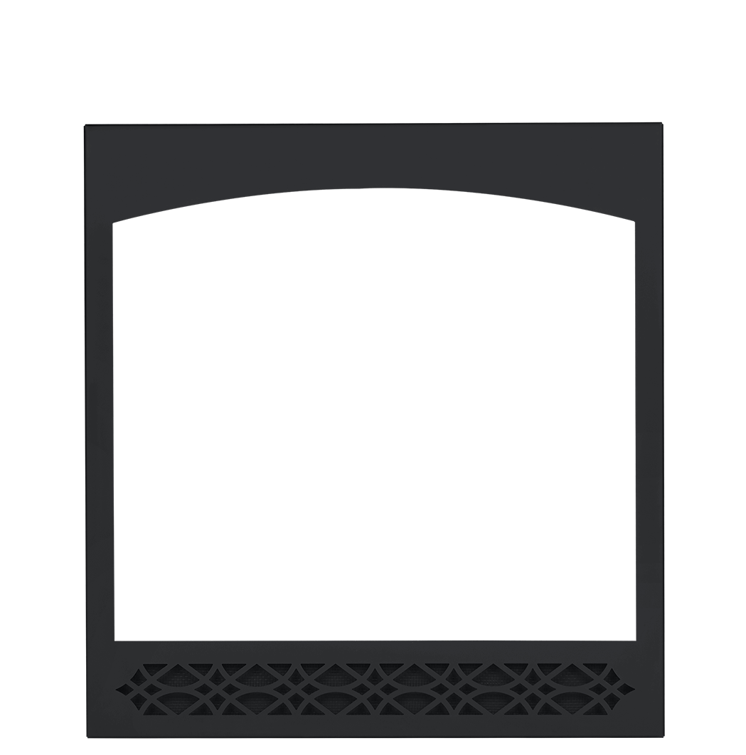 Napoleon H30F Decorative Front - Black, Heritage Design for Ascent™ 30