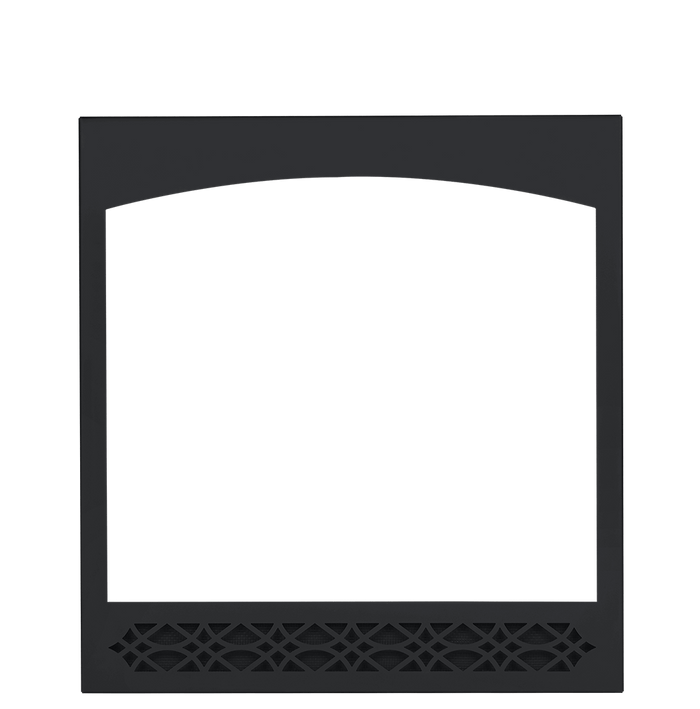 Napoleon H30F Decorative Front - Black, Heritage Design for Ascent™ 30