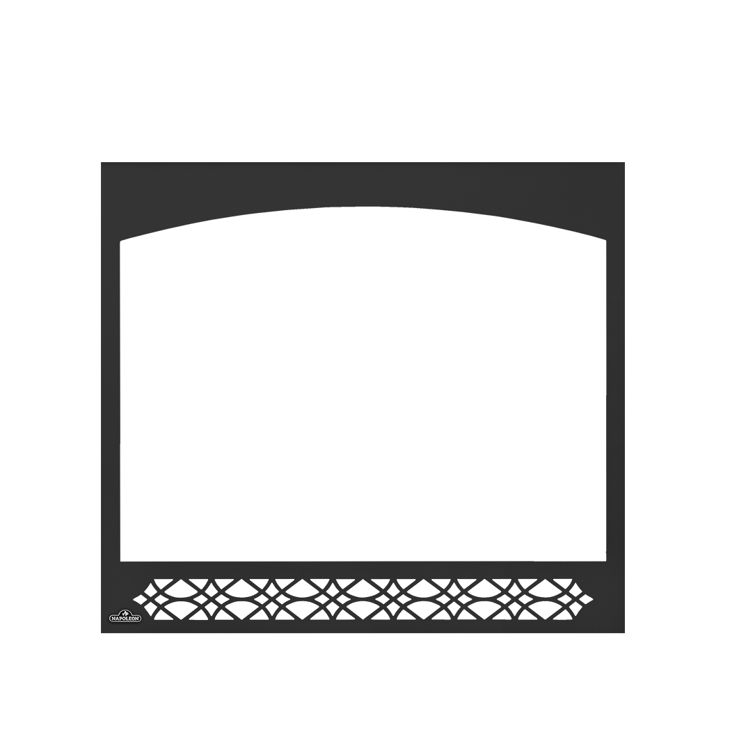 Napoleon H35F Decorative Front - Black, Heritage Design for Ascent™ 36, X36, X70