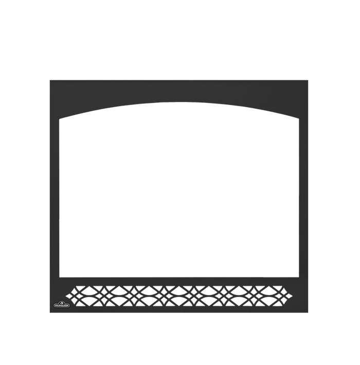 Napoleon H35F Decorative Front - Black, Heritage Design for Ascent™ 36, X36, X70