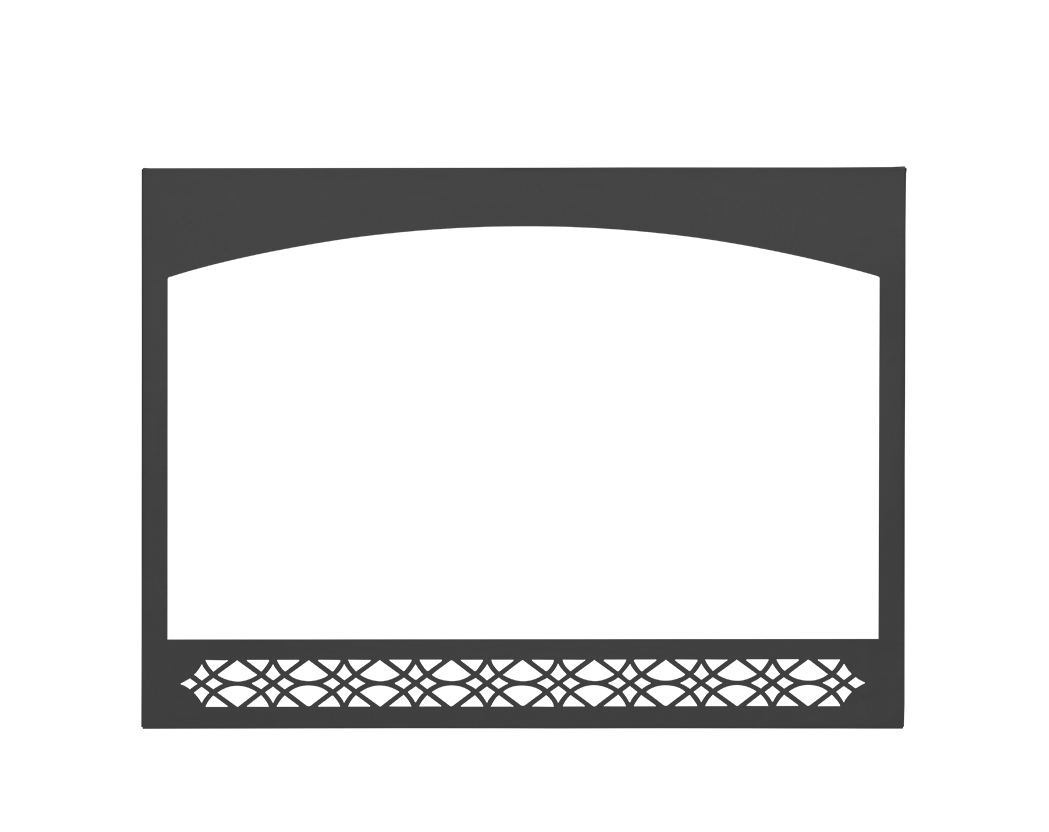 Napoleon H42F Decorative Front - Black, Heritage Design for Ascent™ 42, X42