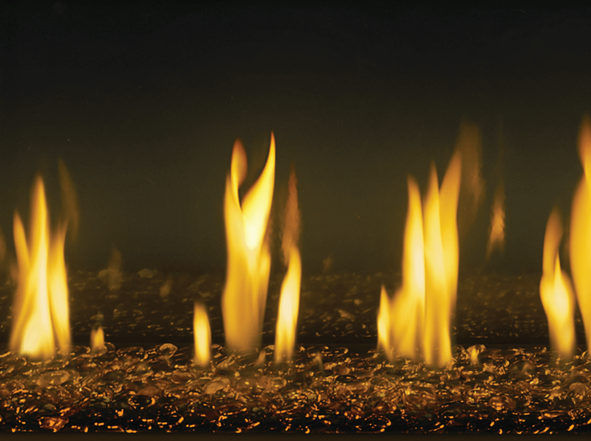 Napoleon MKBA Amber Glass Beads Fireplace Media
