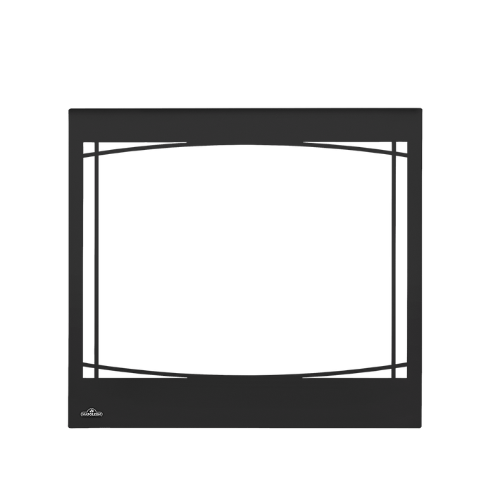 Napoleon Z35F Decorative Front - Black, Zen Design for Ascent™ 36, X36, X70