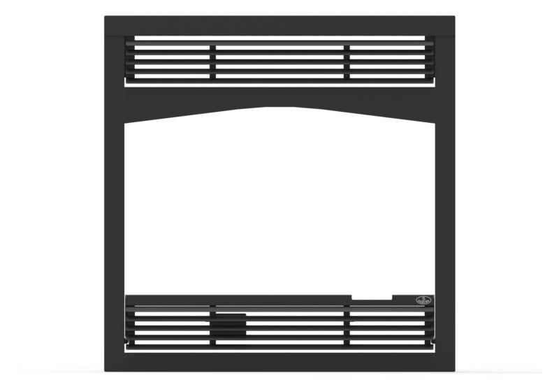 Osburn Stratford II Metallic Black Traditional Faceplate OA10255 — manufacturer image; shown installed for illustration