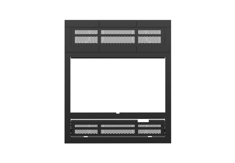 Osburn Everest III Black Modern Faceplate OA10621 — manufacturer image; shown installed for illustration