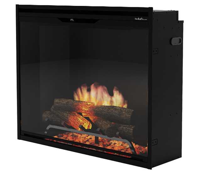 Dimplex Revillusion 36" Portrait Electric Firebox - Black (REV36P-BL)
